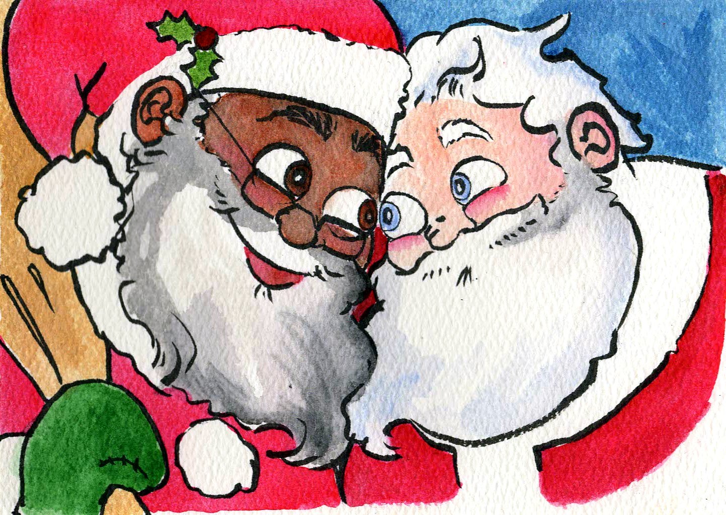 Time : « dans ce livre le père Noël est gay et dans une relation