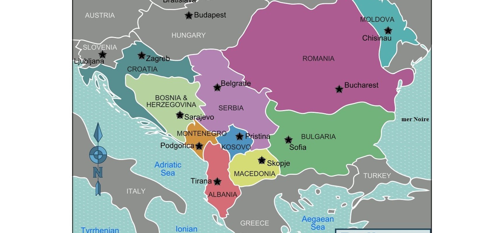 Quels Sont Les 13 Pays Des Balkans Les Balkans sont la base européenne du djihad - Les Observateurs