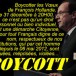 Les voeux de F. Hollande. Un seul voeu : qu’il s’en aille !