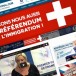 Le drapeau suisse sur le site du FN