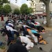 Paris, juillet 2014 : les pro-palestiniens prient dans la rue – photos