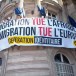 Génération identitaire à la commission européenne à Paris [photos]