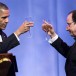Obama et Hollande portent un toast au Califat mondial