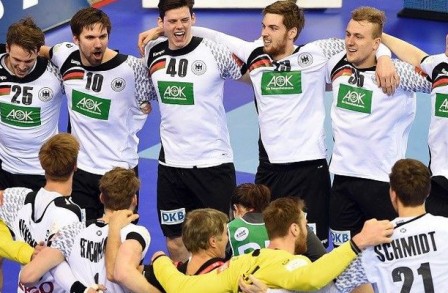 allemagne suède handball ball