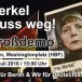 «Merkel Démission» : manifestation de grande ampleur contre la politique migratoire en Allemagne