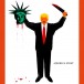 Der Spiegel caricature Donald Trump en islamiste qui “décapite la liberté”