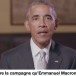 Ingérence: Obama publie une vidéo de soutien à Emmanuel Macron