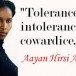 « Lutter contre le djihad c’est combattre le symptôme, pas la cause » : Ayaan Hirsi Ali