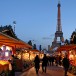 Vers la fin du marché de Noël sur les Champs-Elysées