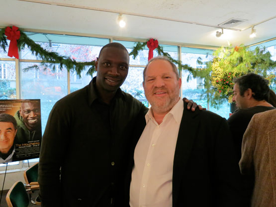 Omar Sy avec Weinstein Producteur