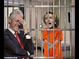 hillary clinton En Prison et Bill Qui rit