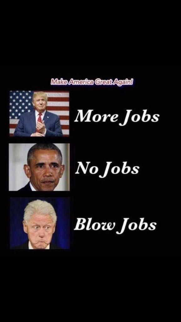 Trump_Obama_ClintonNoJOBS_MoreJobs23.1.18