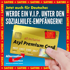 Asile-Carte de créditAllemagnePays de cocagne
