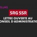 Médias. SSR. LETTRE OUVERTE AUX DIRIGEANTS DE LA SSR. Plainte pour désinformation et violation de la Constitution