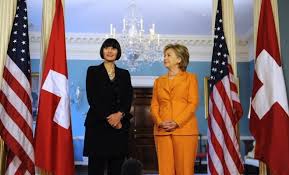 Calmy Rey Et Hillary