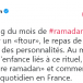 Le journal de gauche Libération fait la promotion de l’islam “Chaque jour, nous partagerons la rupture du jeûne du Ramadan avec des personnalités.”