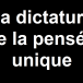 Aujourd’hui c’est la mise à mort sociale, demain la mort physique, parce que vous ne partagez pas leurs idées