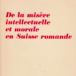 De la misère journalistique en Suisse romande