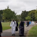 Promenade dans un parc public de Birmingham