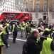 Londres (G-B) : des affrontements entre la police et des Gilets Jaunes pro-Brexit