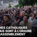 Notre-Dame : des centaines de jeunes catholiques ont organisé une veillée de prière dans les rues de Paris