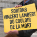 Manifestation à Lyon pour demander le transfert de Vincent Lambert dans une unité spécialisée