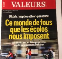 Si tu penses comme un Vert, assieds-toi et réfléchis !