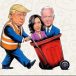 Election du Président D. Trump. Histoire des “déchets”, suite. Nos lecteurs : caricature!