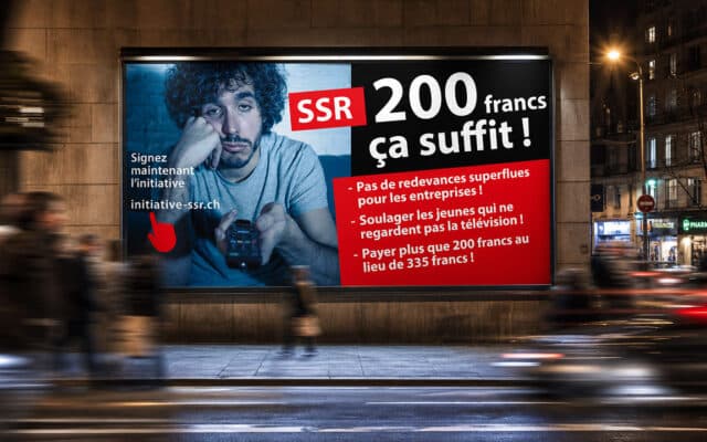 Redevance SSR : face à la propagande de dernière minute, il faut garder les yeux ouverts
