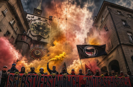 À Berne, les antifas défient encore et toujours l’État de droit