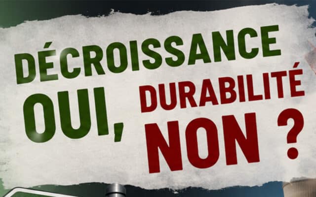 Initiative pour la durabilité : le grand écart idéologique des écolos !