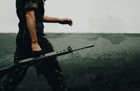 Les anciennes armes à feu militaires dans le collimateur de la gauche