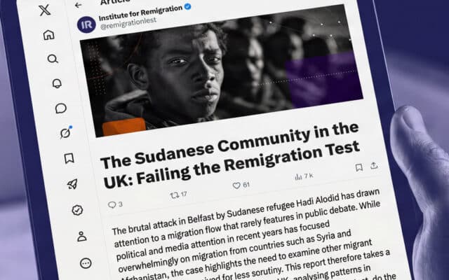 Royaume-Uni : un rapport place l'immigration soudanaise sous les projecteurs