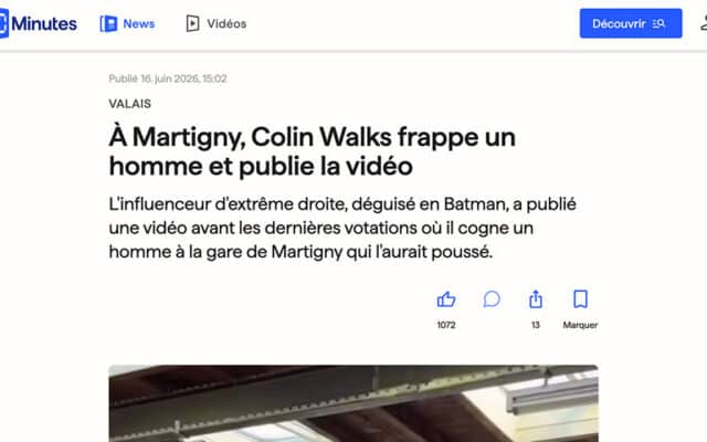 Qui agresse qui à Martigny ? Quand le cadrage médiatique précède l'enquête