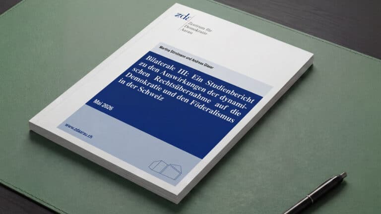 Démocratie et fédéralisme face à la reprise dynamique du droit : ce que dit (et ne dit pas) le rapport du ZDA sur les Bilatérales III