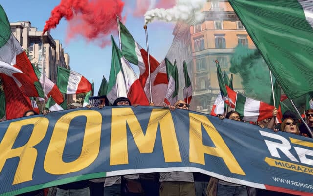 Italie : des milliers de manifestants à Rome pour la « remigration »