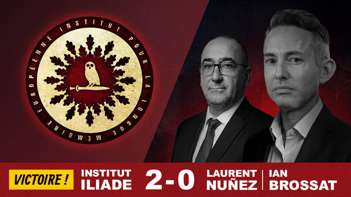 Nouvelle victoire de l’Institut Iliade