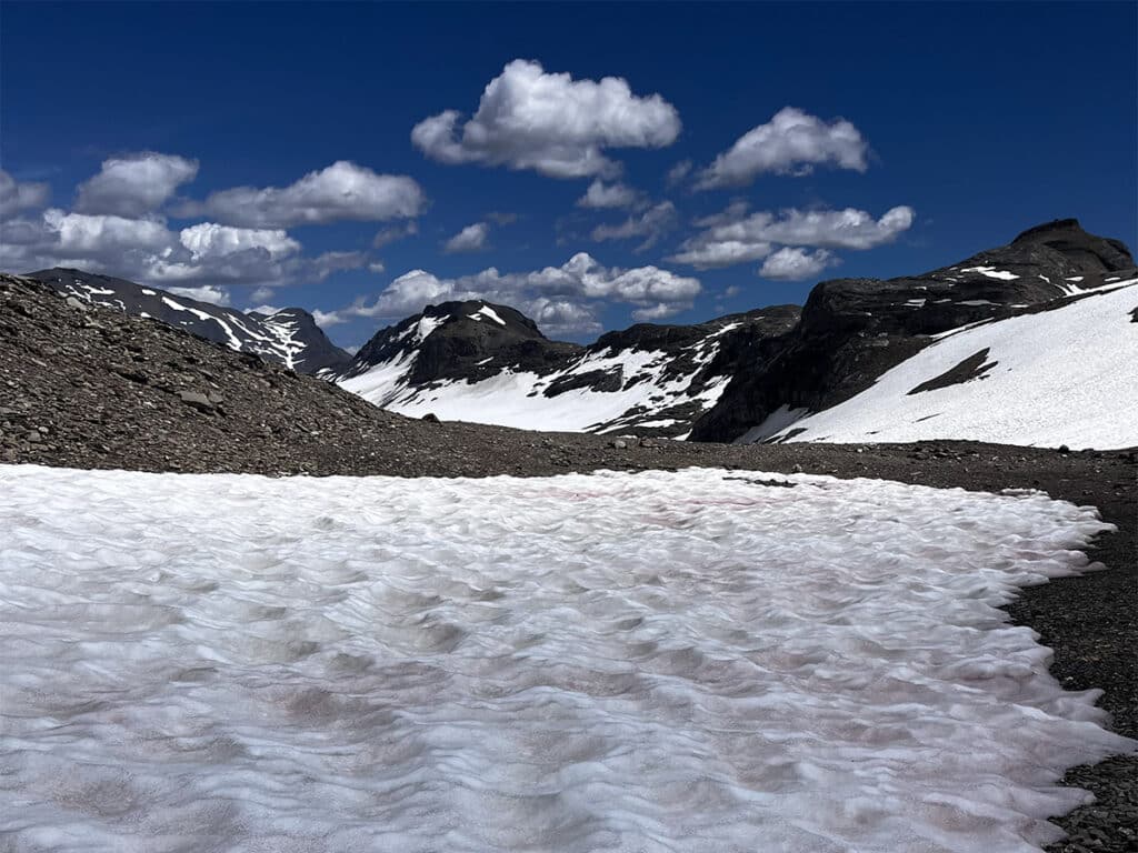 Le glacier de la Plaine Morte