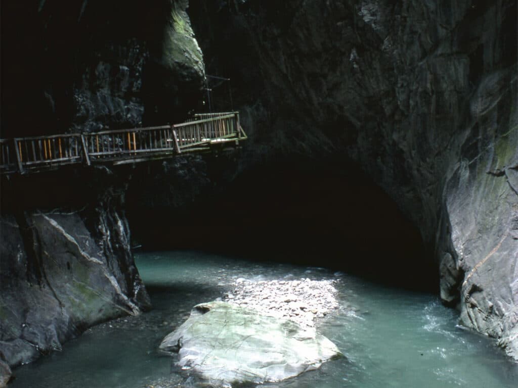 Les gorges du Trient