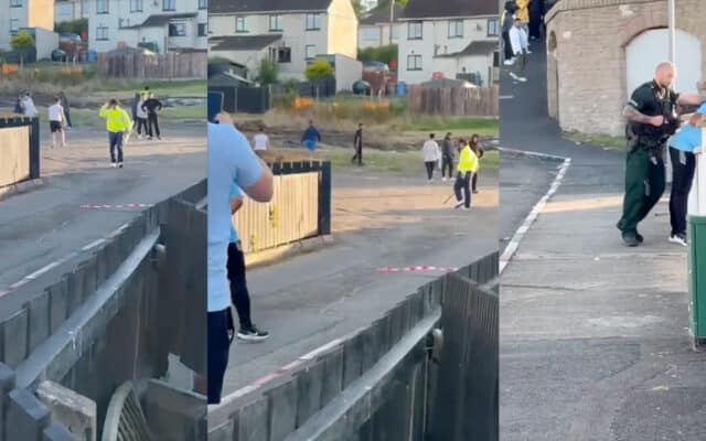 Irlande du Nord : des migrants armés de machettes affrontent des habitants à Dungannon