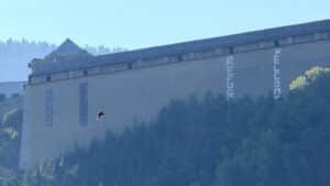 Un fort classé à l'Unesco de nouveau taggé à Briançon