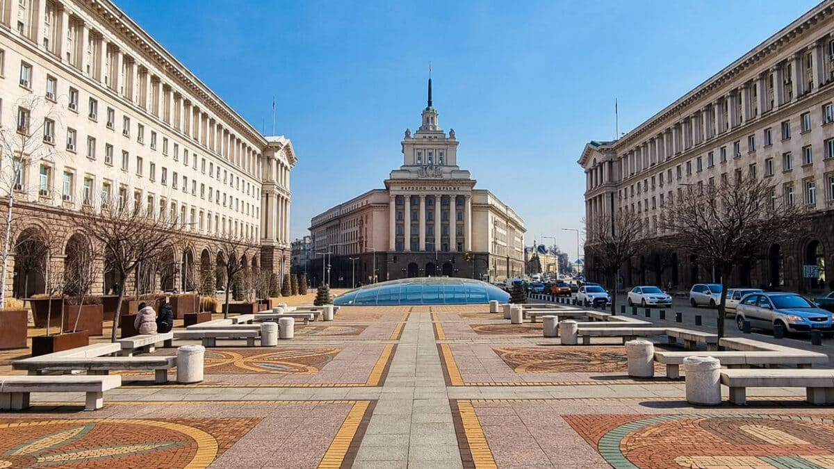 Le Largo de Sofia, où se trouvent le parlement et les bureaux du président de la Bulgarie. Photo : © Pexels