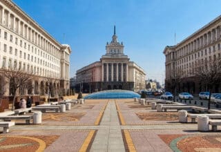 Le Largo de Sofia, où se trouvent le parlement et les bureaux du président de la Bulgarie. Photo : © Pexels