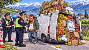 110 tonnes de contrebande dévoilées : merci qui ? Merci le chauffeur bourré