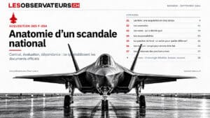 Anatomie d’un scandale national : notre dossier complet sur l’achat des F-35