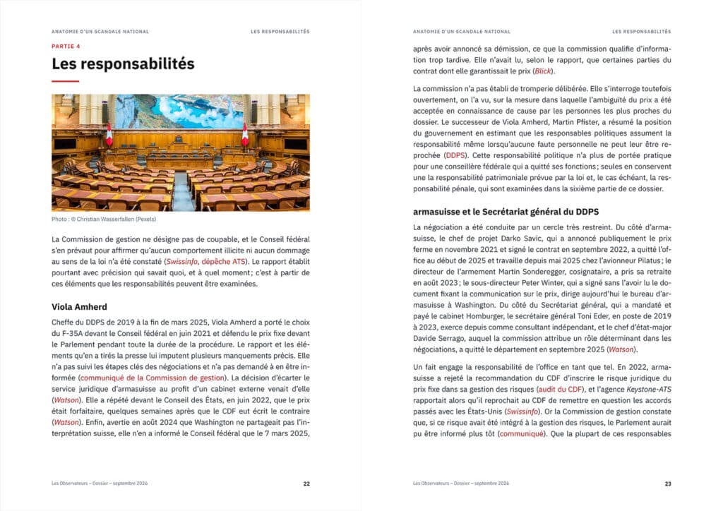 Nous avons conçu ce document pour qu’il serve à ceux qui voudront porter l’affaire devant l’opinion ou saisir les autorités. © Les Observateurs