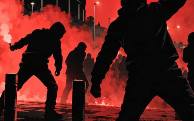 À Lausanne, les ultras ratent le match, mais pas les bagarres et les mortiers