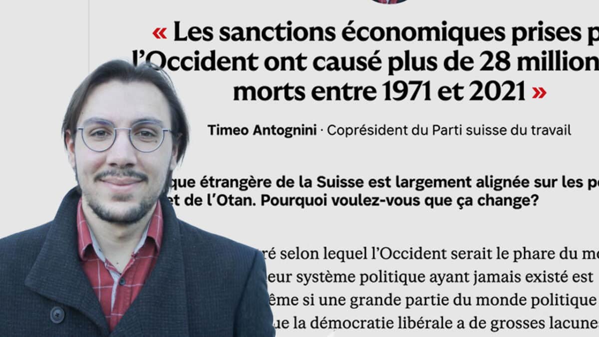 Neutralité : la gauche pacifiste fait campagne pour le oui