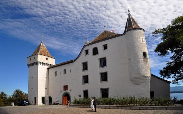 Une grande première pour le superbe château de Nyon (VD). Photo : Pkoppenb (CC BY-SA 3.0)
