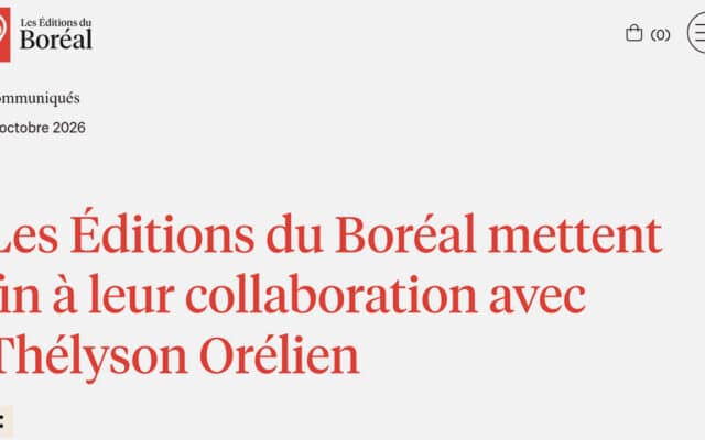 Les brouillons ont finalement parlé, son éditeur met Thélyson Orélien au pilon